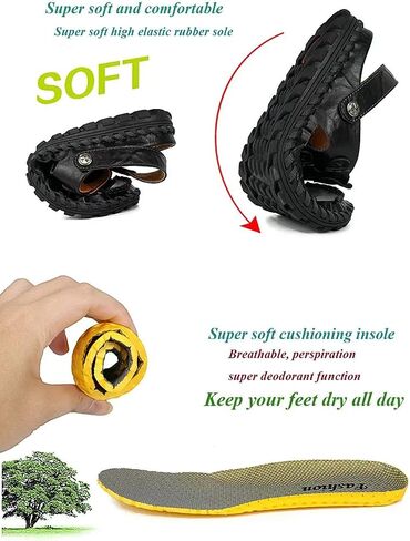 Asifn Men Outdoor Sandals Breathable Summer Beach Shoes Closed Toe Walking Fisherman Anti-Slip Comfortable Casual Fashion… in Saudi Arabia