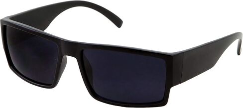 نظارات شمسية من Cholo باطار اسود Super Dark Lens Gangster Sunglasses - Flat Top Shades in Saudi Arabia