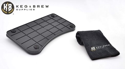 K&B Surface Mount Drip Tray - Variations (Plastic Kegerator Top Surface Mount Drip Tray, 10" x 6") in Saudi Arabia