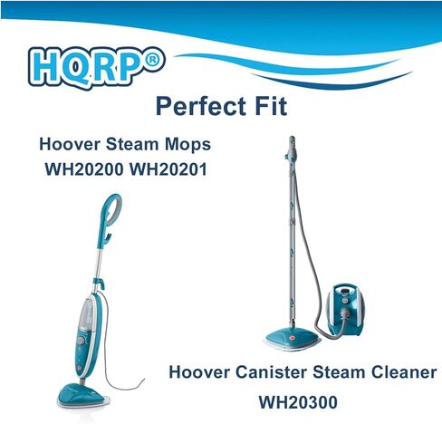 Hqrp قطعتان من وسادات ممسحة البخار من المايكروفايبر بديلة لهوفر بارت WH01000 متوافقة مع ممسحة البخار هوفر WH20200 WH20201، WH20300 in Saudi Arabia