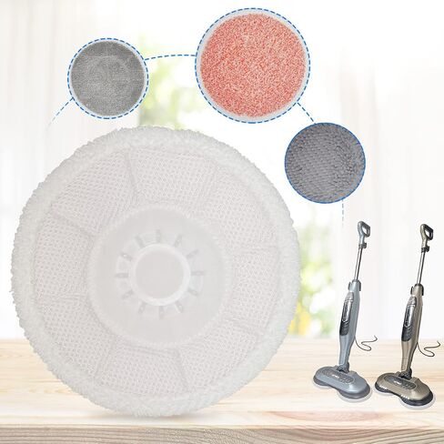 Home Times Steam Mop Pads ,Floor Specialized Mop Cloth Set for Shark S7000,S7001,Shark S7000 AMZ Vacuum Machine Reusable Pads (2 Heavy Scrub Pads+2 Scrub Pads+2 Soft Pads) in Saudi Arabia