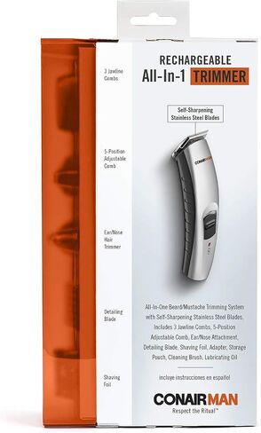 ConairMAN All-in-1 Beard & Mustache Trimmer for Men in Saudi Arabia
