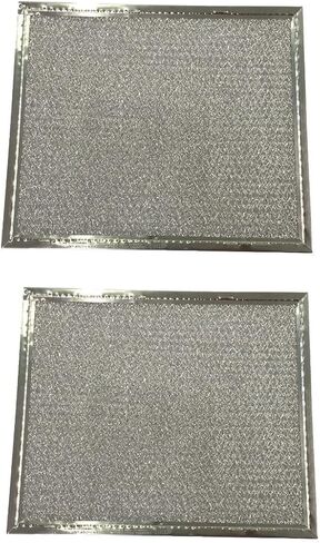 HASMX 2-Pack Layered Aluminum Mesh Frame Range Hood Air Grease Filter for Columbus Industries Standard Part # PT10 H838 107-8" X 9 1/2" 1/8" in Saudi Arabia