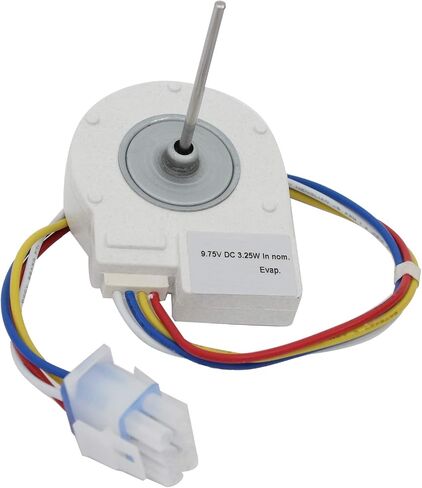WR60X10185 Evaporator Fan Motor Replacement for General Electric PTS25SBMARBS Refrigerator - Compatible with WR60X10185 Evaporator Motor - UpStart Components Brand in Saudi Arabia