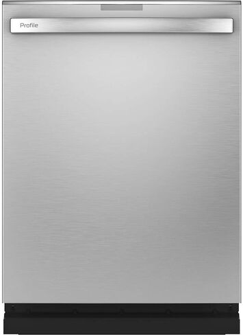 GE Profile PDT785SYNFS 24" Dishwasher with 16 Place Settings WiFi Connnect Twin Turbo Dry Boost Bottle Jets Third Rack Energy Star Certified in Stainless Steel in Saudi Arabia