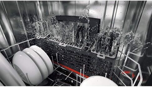 GE Profile PDT785SYNFS 24" Dishwasher with 16 Place Settings WiFi Connnect Twin Turbo Dry Boost Bottle Jets Third Rack Energy Star Certified in Stainless Steel in Saudi Arabia