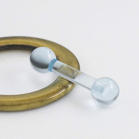 BodyJewelryOnline Straight Barbell Made of Acrylic 6g (4mm) in Kuwait