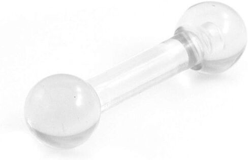 BodyJewelryOnline Straight Barbell Made of Acrylic 6g (4mm) in Kuwait