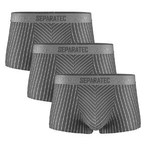 ملابس داخلية للرجال من Separatec، مجموعة متعددة من السراويل القطنية ذات المقاس الكلاسيكي، 3 قطع in Kuwait