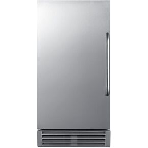 Summit Appliance BIM44GCSSADA Built-In Icemaker, ADA Compliant, 50 lb Production Capacity, Built-in Pump, Automatic Defrost, Touch Control Panel, Insulated Storage Bin, Interior Light in Saudi Arabia