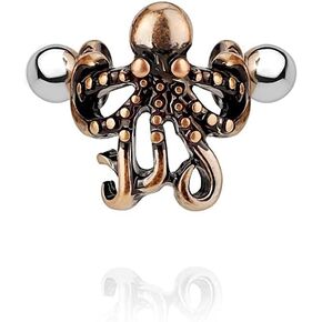 Octopus Ear Cartilage/Helix Cuff 316L Surgical Steel Barbells in Saudi Arabia