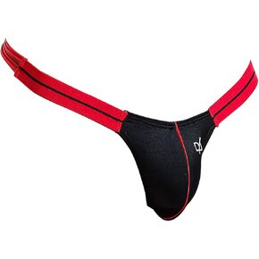 Mens Soft Dual Color Pouch Enhancing G- String Underwear Low Waist Lingerie in Kuwait