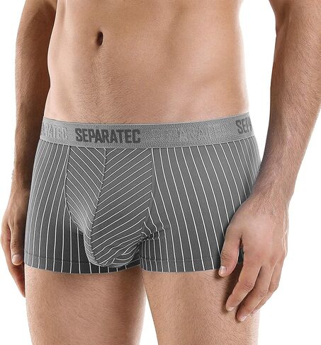 ملابس داخلية للرجال من Separatec، مجموعة متعددة من السراويل القطنية ذات المقاس الكلاسيكي، 3 قطع in Kuwait