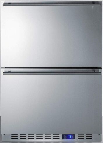 Summit SPFF51OS2D Built-in Drawer Freezer, Stainless Steel in Saudi Arabia