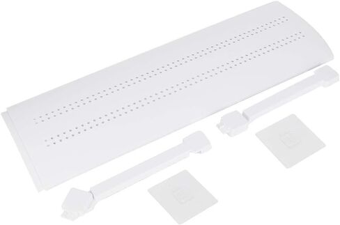 Air Conditioner Deflector, Windproof Baffle Retractable Anti Direct Blowing Cold Child Air Conditioner Wind Shield(Hollow waterproof) in Saudi Arabia