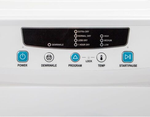 Magic Chef MCPMCSDRY35W MCSDRY35W 3.5 cu. ft. Laundry Dryer, White in Kuwait
