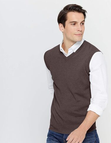 State Cashmere Men’s Classic Sleeveless Sweater Vest 100% Pure Cashmere V-Neck Style Pullover in Saudi Arabia