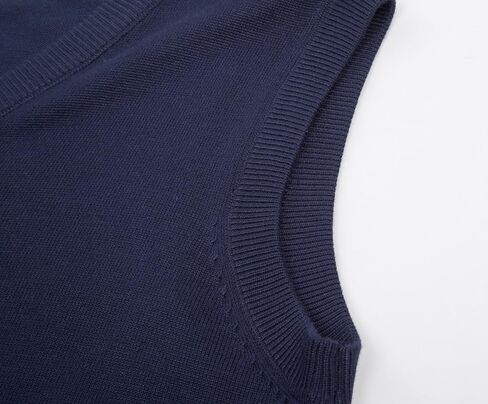 PJ Paul Jones Men's V-Neck Knitting Vest Classic Sleeveless Pullover Sweater Vest in Kuwait