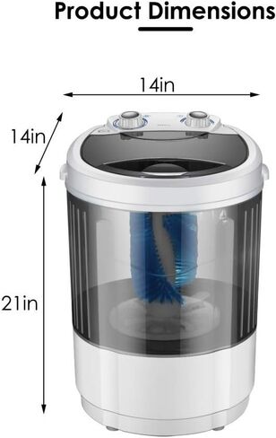 VOGOUS Portable Shoes Washing Machine Mini Portable Washing Machine Smart Lazy Automatic Shoes Washer Suitable for Apartments Camping Dorms Business Trip College Rooms in Saudi Arabia