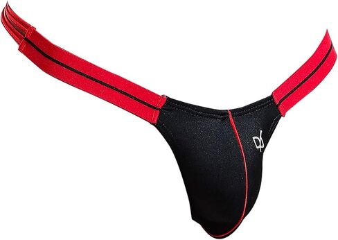 Mens Soft Dual Color Pouch Enhancing G- String Underwear Low Waist Lingerie in Kuwait