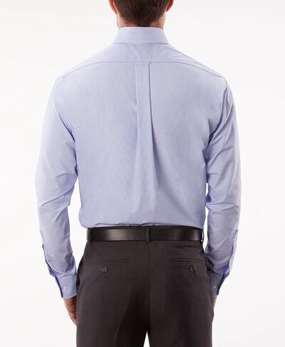 Eagle Men's Non Iron Stretch Collar Regular Fit Stripe Dress Shirt in Saudi Arabia