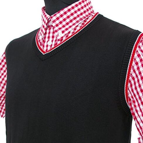 Warrior Clothing England Men´s Black Retro Sweater Vest Tank Top Sleeveless Pullover Skin Mod in Saudi Arabia