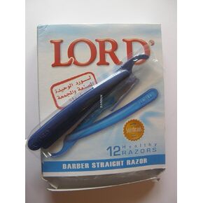 Lord Straight Razor Barber Single Edge Disposable 12 pcs. L02PS in Saudi Arabia