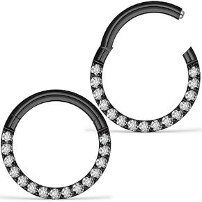 Kadogohno خواتم الحاجز مجوهرات Daith ثقب المجوهرات الحاجز الدائري الحاجز مجوهرات 16 جرام الحاجز 16 جرام الحاجز الدائري الحاجز خواتم 16 جرام Daith أقراط الحاجز الفرس حلقة الحاجز الصغيرة 16 جرام الحاجز المجوهرات in Kuwait