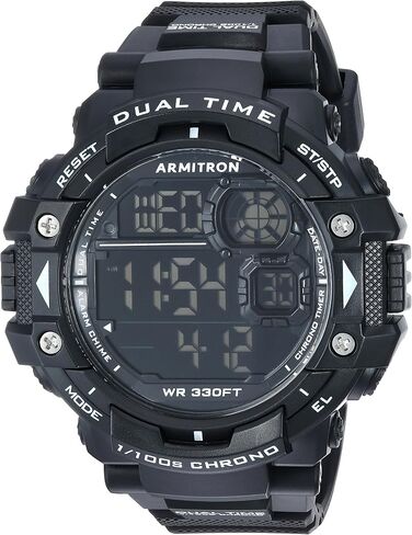 Armitron Sport Men's Digital Chronograph Resin Strap Watch, 40/8309 in Kuwait