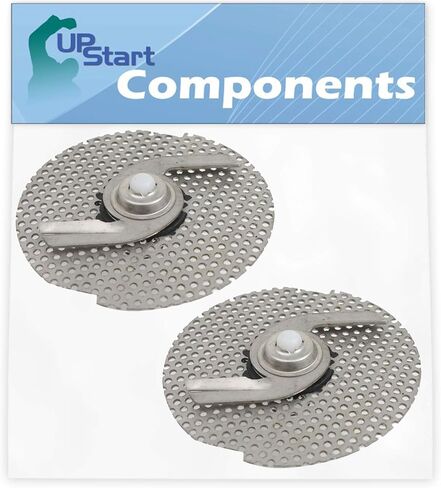 2-Pack 8268383 2-Blade Dishwasher Chopper Assembly Replacement for KitchenAid KUDS30IXBL8 Dishwasher - Compatible with WP8268383 Food Chopper Blade in Saudi Arabia