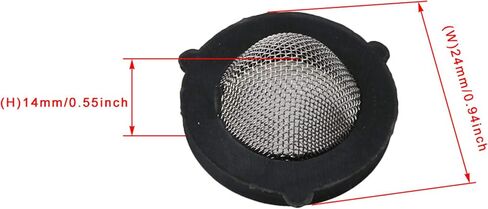 Bstinay 4pcs 285452A Washer Inlet Hose Screen Repair Kit Washing Machine Hose Pipe Filter in Saudi Arabia