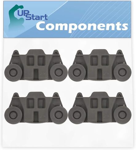 4-Pack W10195416 Lower Dishwasher Wheel Replacement for Maytag MDB4949SDM2 Dishwasher - Compatible with W10195416V Dishwasher Wheel - UpStart Components Brand in Saudi Arabia