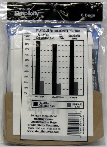 Simplicity Vacuum Bags SS-6 Type S, Sport 6 bags in Saudi Arabia