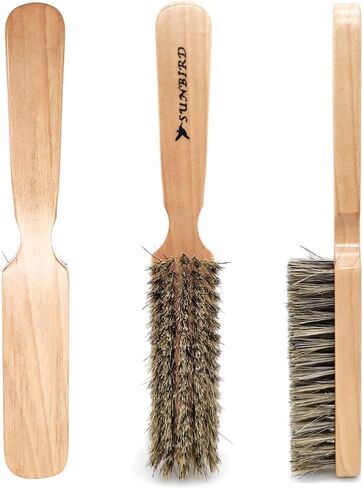 Sunbird,Beard Brushes For Men,Beard Brush With Handle,Daily Care Hair Styling Brush in Saudi Arabia