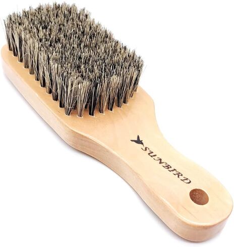 Sunbird,Beard Brushes For Men,Beard Brush With Handle,Daily Care Hair Styling Brush in Saudi Arabia