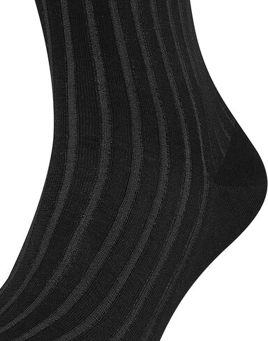 جوارب FALKE للرجال من Shadow Designer، مخططة، بطة الساق، قطن Fil d'Ecosse، للعمل والمناسبات الكاجوال، المزيد من الألوان، زوج واحد in Kuwait