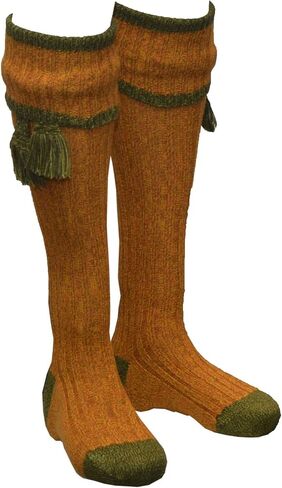 Walker & Hawkes - Mens Shooting Country Kyle Socks & Matching Garter Ties in Saudi Arabia