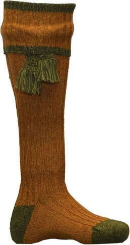 Walker & Hawkes - Mens Shooting Country Kyle Socks & Matching Garter Ties in Saudi Arabia