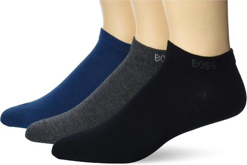 BOSS Men's 5 Pack Solid Cotton Stretch Socks in Saudi Arabia