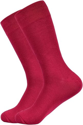 FLGYTH Men's Dress Socks Colorful Patterned Crew Cotton Novelty Funny Socks for Men Pack in Saudi Arabia