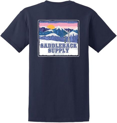 Saddleback Supply Men's Short Sleeve Heavyweight T-Shirt Collection in Kuwait