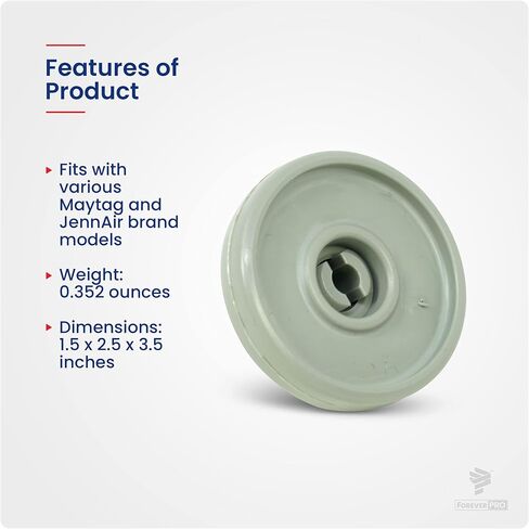 ForeverPRO 99003149 Dishrack Wheel Assembly for Jenn-Air Dishwasher 99003149 99002194 1074734 6-918298 in Saudi Arabia