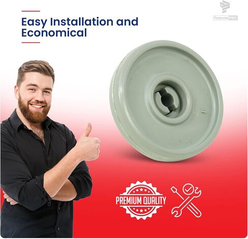ForeverPRO 99003149 Dishrack Wheel Assembly for Jenn-Air Dishwasher 99003149 99002194 1074734 6-918298 in Saudi Arabia