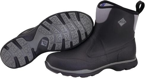 حذاء Muck Boot الرجالي Excursion Pro متوسط ​​أسود/رمادي داكن للاستخدام الخارجي - 9 D(M) أمريكي in Kuwait