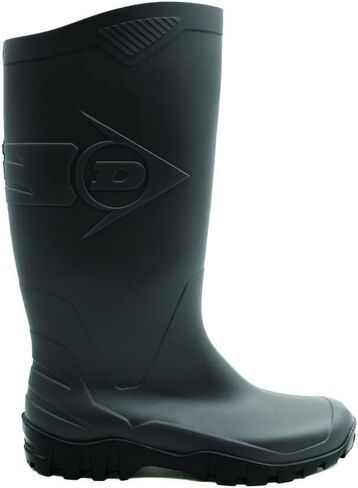 أحذية Dunlop الواقية MD0HD01.13 Dane، 100% PVC مقاوم للماء، أحذية واقية خفيفة الوزن ومتينة، مقاس 13، أخضر in Kuwait