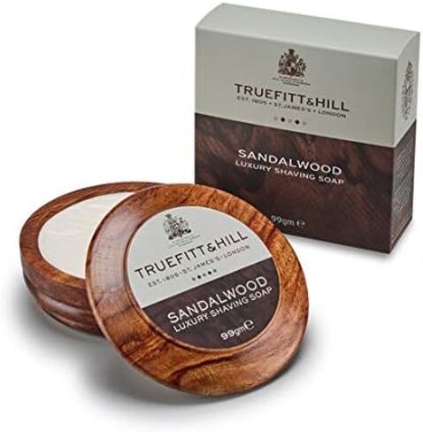 Truefitt & Hill Luxury Shaving Soap in Wooden Bowl- 1805 3.3 ounces in Kuwait