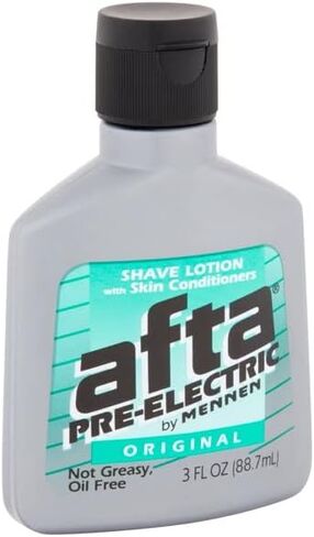 Special Pack of 5 - Mennen AFTA Pre-Electric Shave Lotion Original Scent - 3 oz Bottles in Kuwait