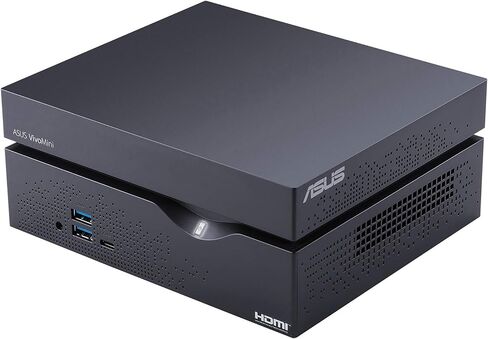 ASUS VivoMini VC66-C2 with Intel Six Cores Core i5-10400, 8GB RAM, PCIE 256GB SSD, Triple 4K, WiFi 6, 4-in1 Card Reader, Windows 10 Home in Saudi Arabia