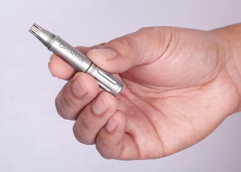 Groom Mate Platinum XL Professional Nasal Hair Trimmer - Made in USA in Saudi Arabia