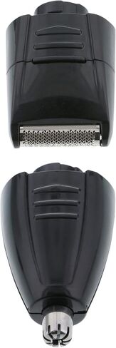 Barbasol Portable Battery Powered All in 1, 7 Piece Beard Grooming Set with Ear and Nose Trimmer, Foil Shaver and Beard Trimmer with Stainless Steel Blades and Stand in Saudi Arabia